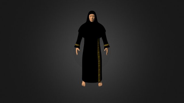 Abaya Wahana 3D Model