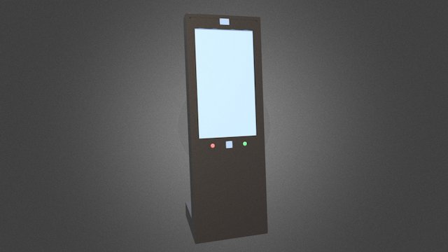Stand LCD 3D Model