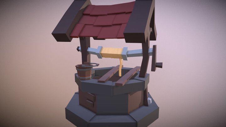Pozo Low Poly Ver.01 3D Model