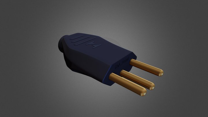 TOMADA 10A-250V - 1 3D Model