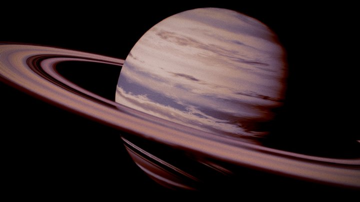 Gas Giant 3D Model