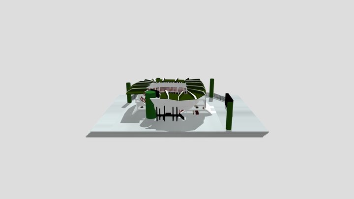 estadio 3D Model