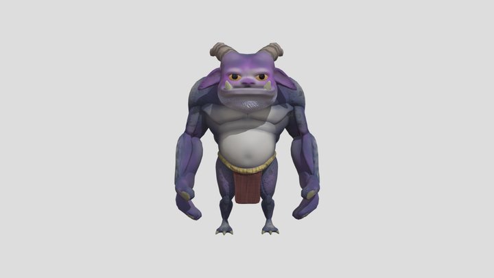 Troll 3D Model