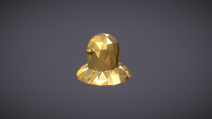 Diglett - LowPoly Pokemon 3D Model