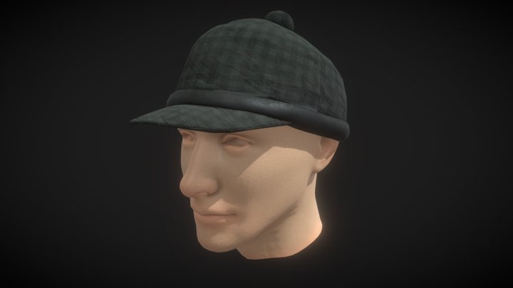 Old fashionable Cap (USSR) – Free 3D Model STL