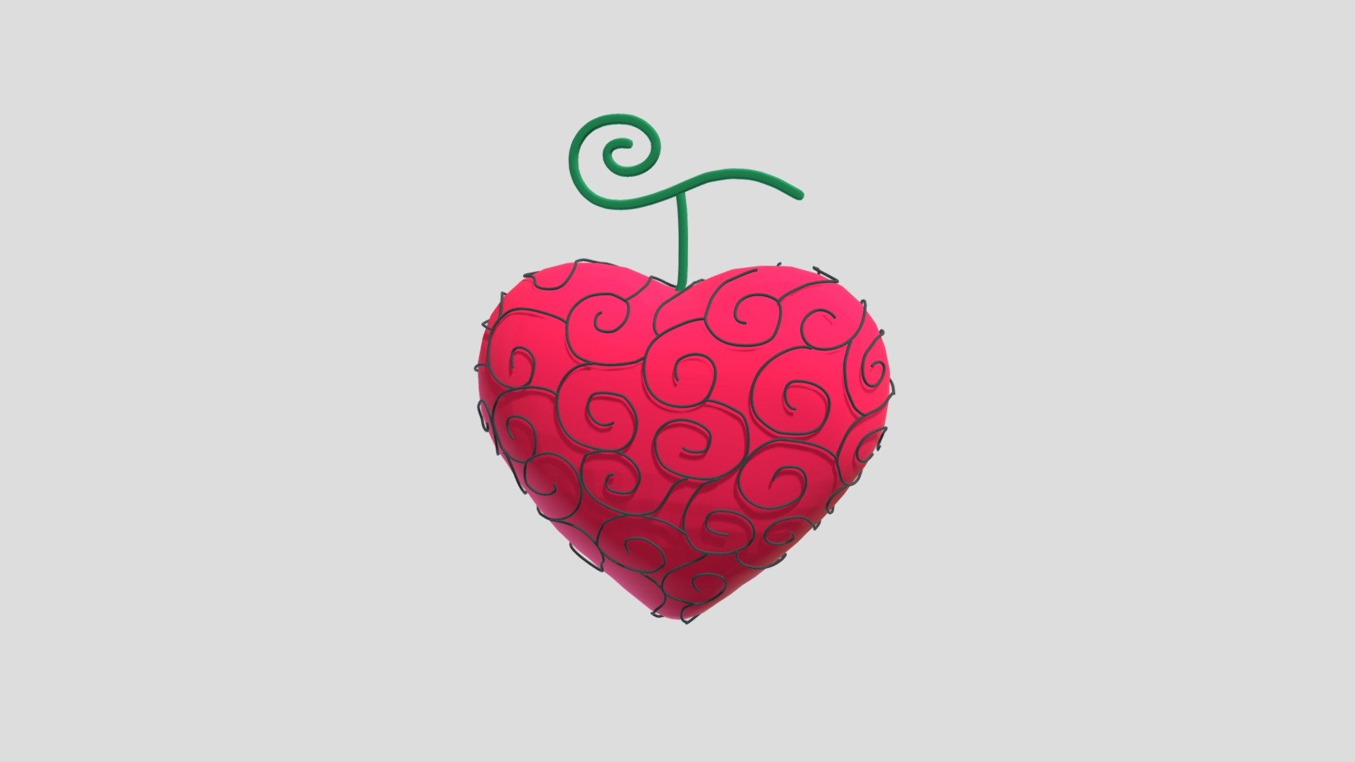 Ope Ope no Mi One Piece Devil Fruit 3D model 3D printable