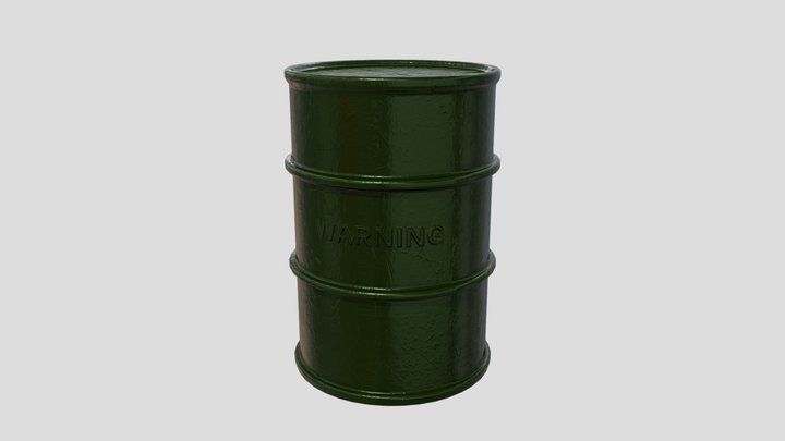Barrel 3D Model