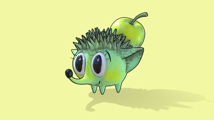 Hedgehog 3D Model