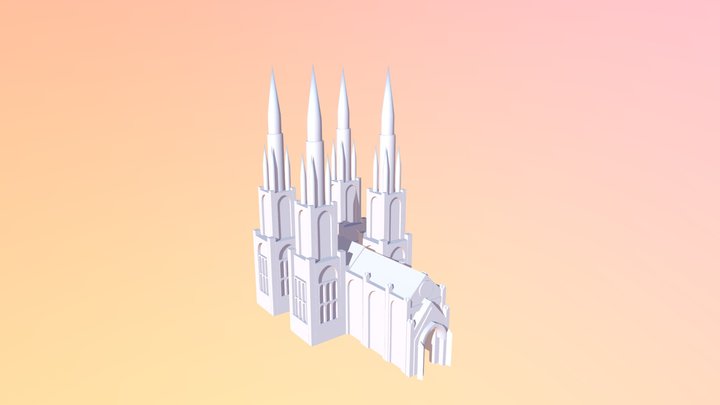 Cathedral 3D Model
