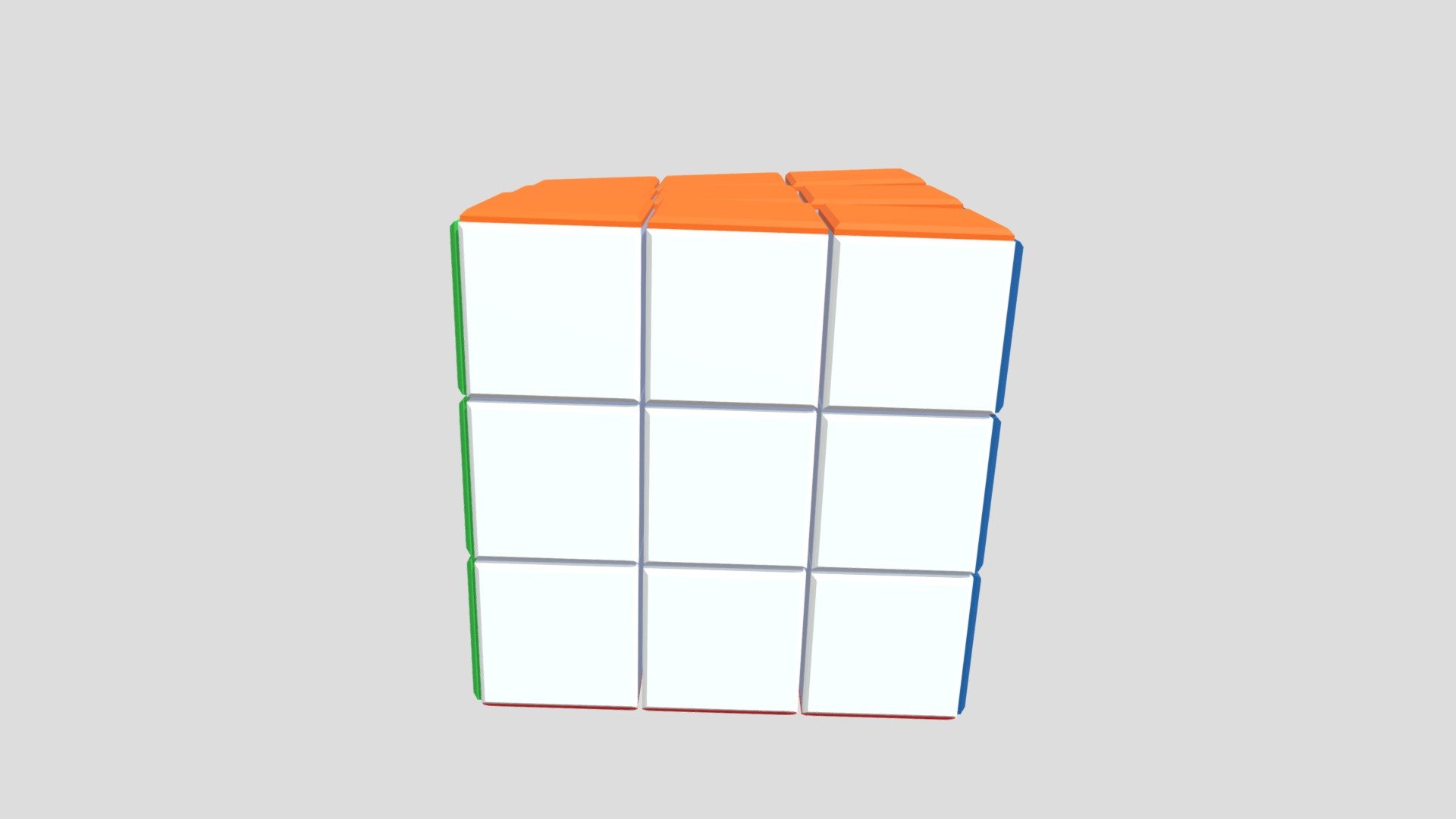Rubiks CUBE - 3D model by Kenny (@17784434) [aa397c6] - Sketchfab