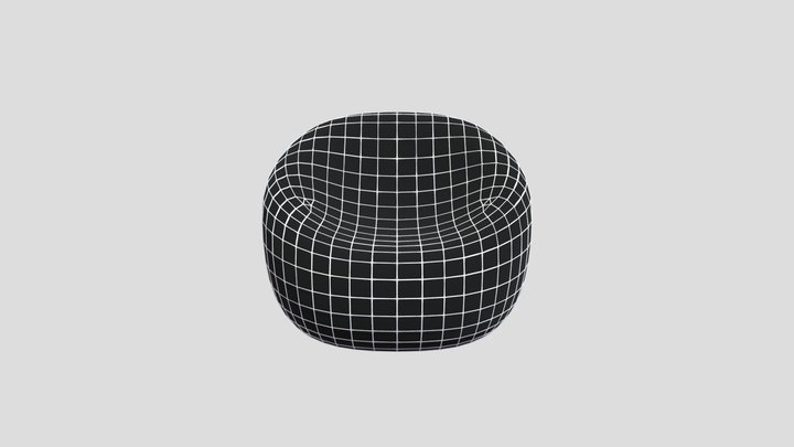 Bean Bag Edge Glow 3D Model