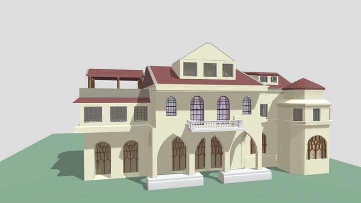 sunkehouse 3D Model