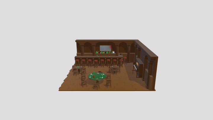 saloon 3D Model