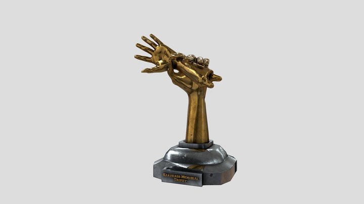 Kravkash Memorial Trophy 3D Model