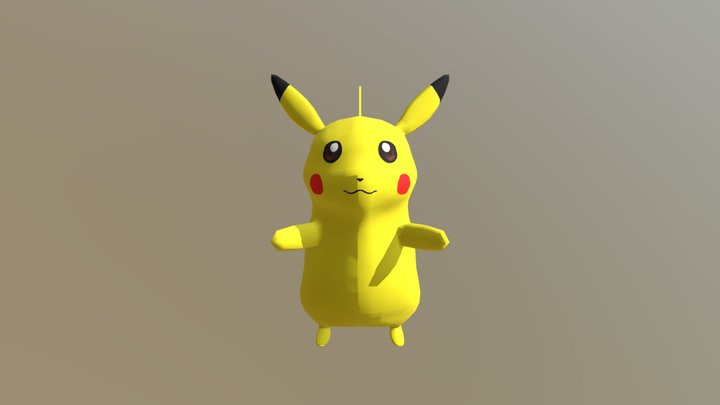 Pikachu 3D Model