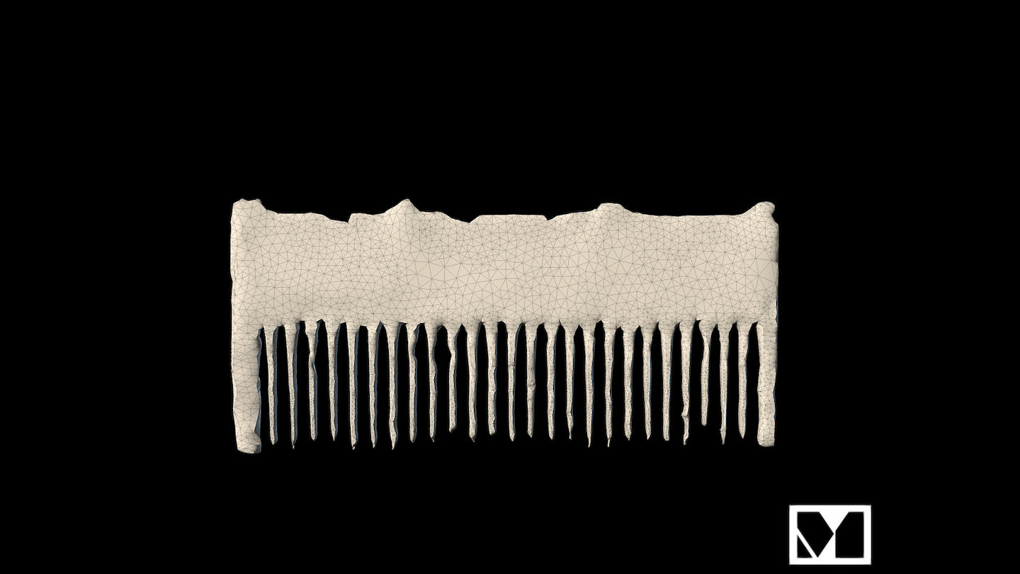 Wooden Comb [3D Printable Proxy]