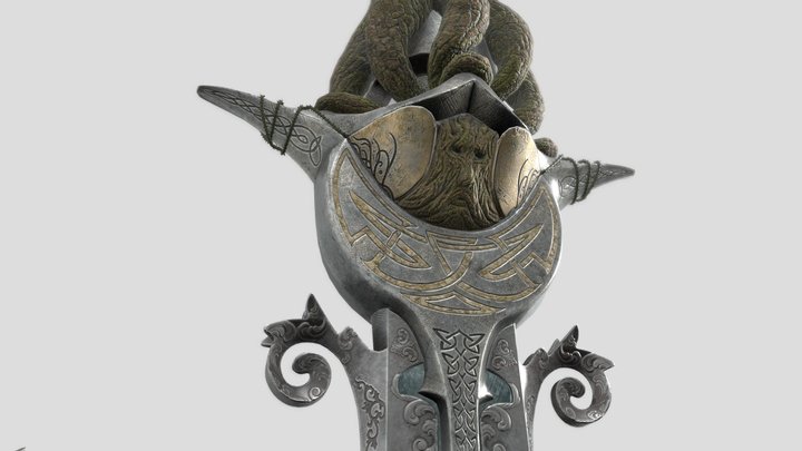 Moon Blades 3D Model