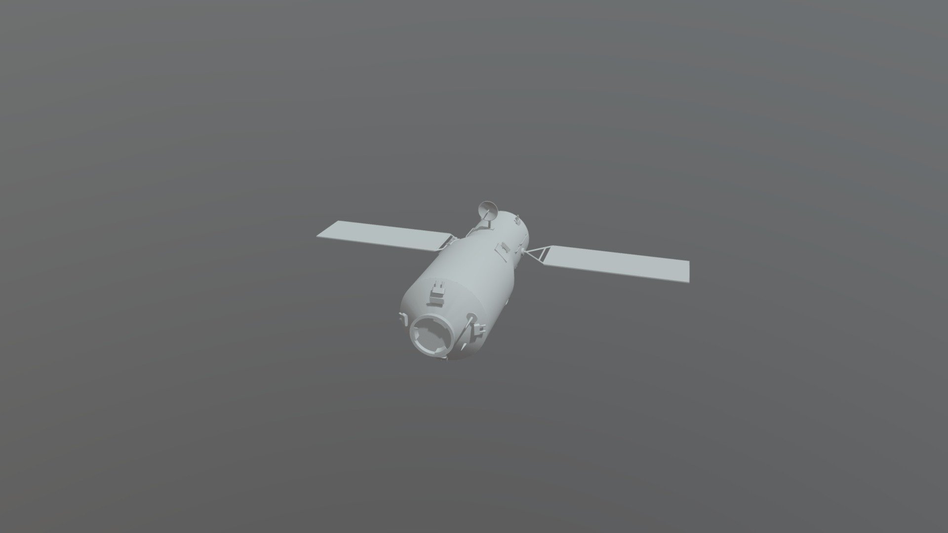 天舟二号 Tianzhou-2 cargo ship
