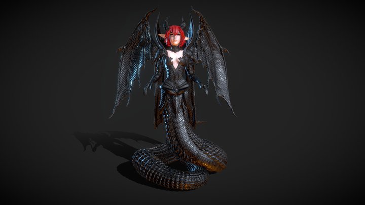 Eldrtich Queen 3D Model