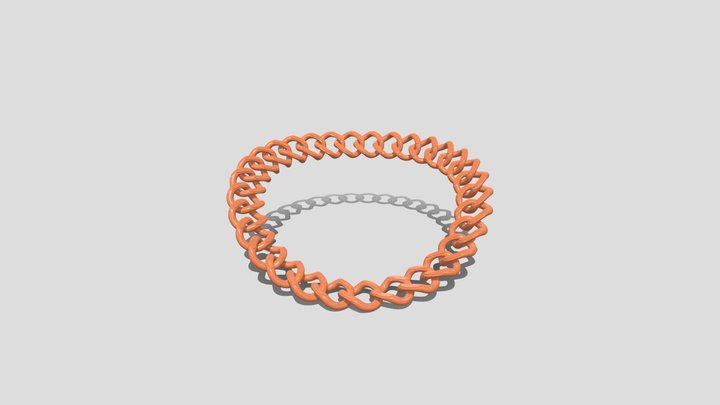 High-Quality 3D Chain Model 3D Model