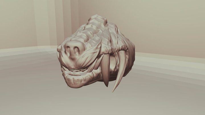 wolf mask 3D Model