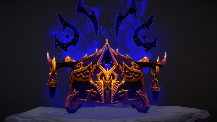 Void Elf Chest WIP 3D Model