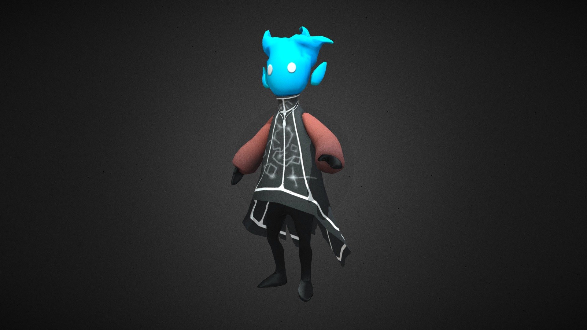 Game Jam project Character animation 1 3D model by Kresnik