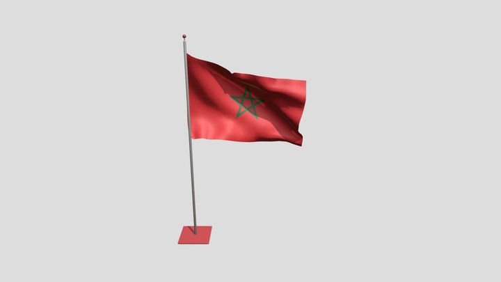 Morocco Anim 3D Model