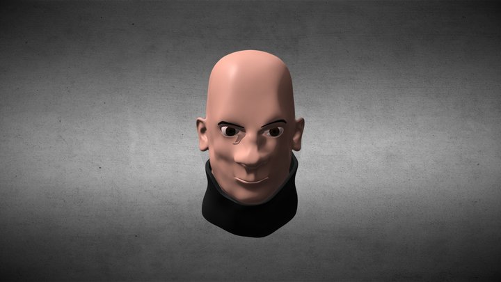clone commando elite face head RC-1136 Darman – Gratis 3D-model STL