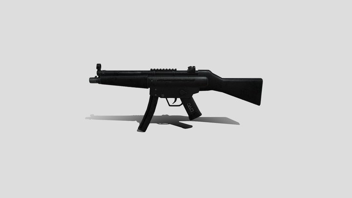 MP5 3D Model