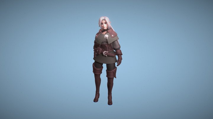 Idle Narratif 3D Model