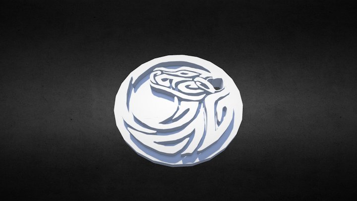 Bull Face Keybunch 3D Model