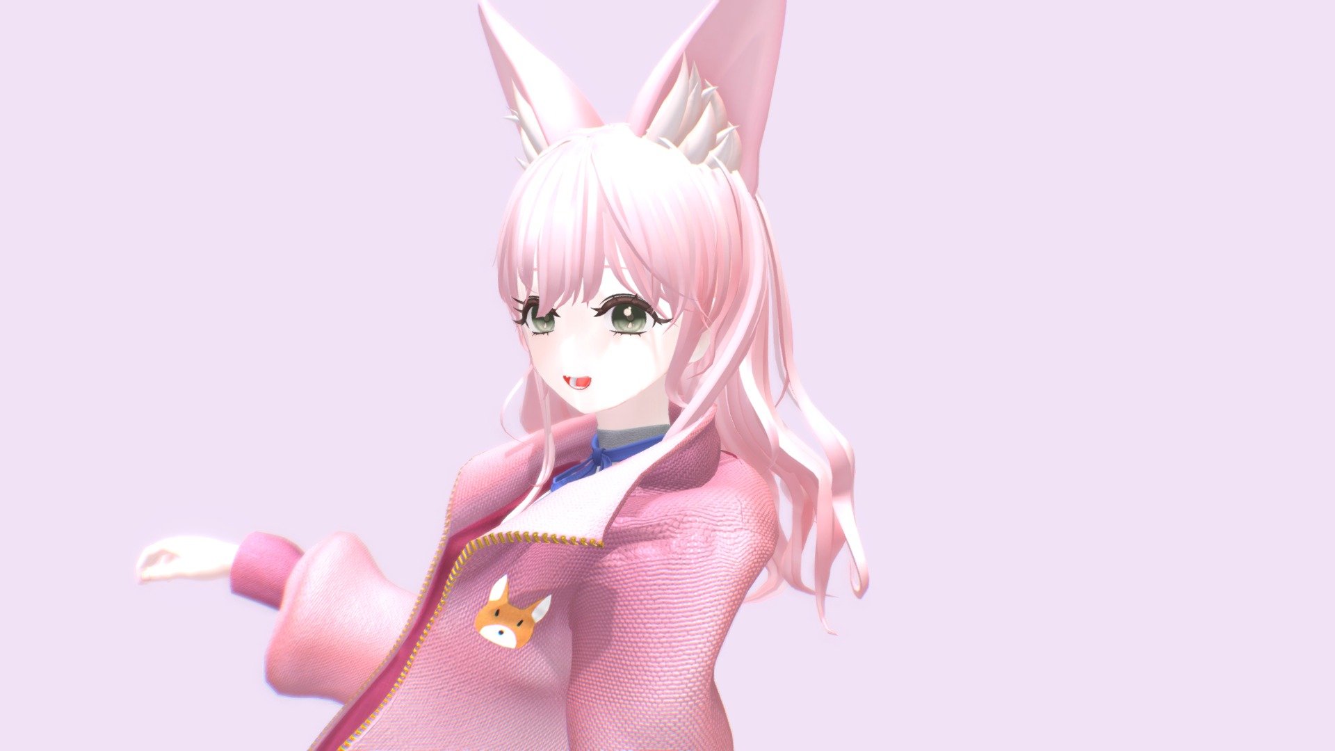 Fox Character - Fenne — Sketchfab embed 3D viewer