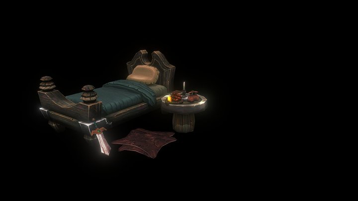 Cama 3D Model
