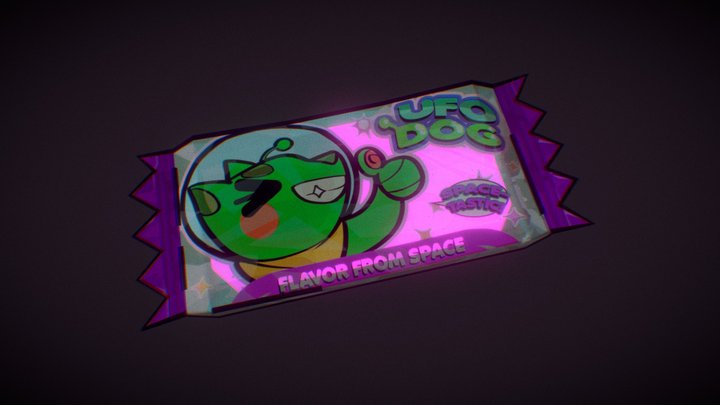 UFO DOG - The gum from space! 3D Model