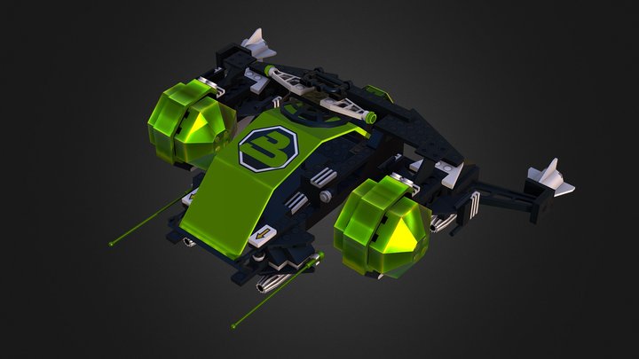 6981 Aerial Intruder 3D Model