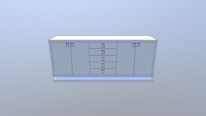MONTPELIER SIDEBOARD 3D Model