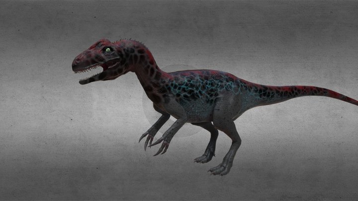 Allosaurus 3D Model