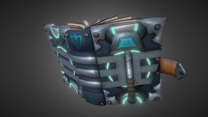 Poseidon's Diary (Hand Painted Challenge) 3D Model