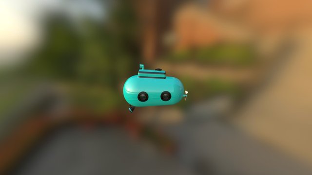 Mini Sub 3D Model