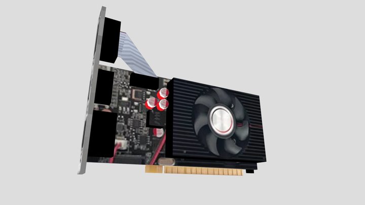 GeForce GT710 GPU – Modelo 3D gratuito STL