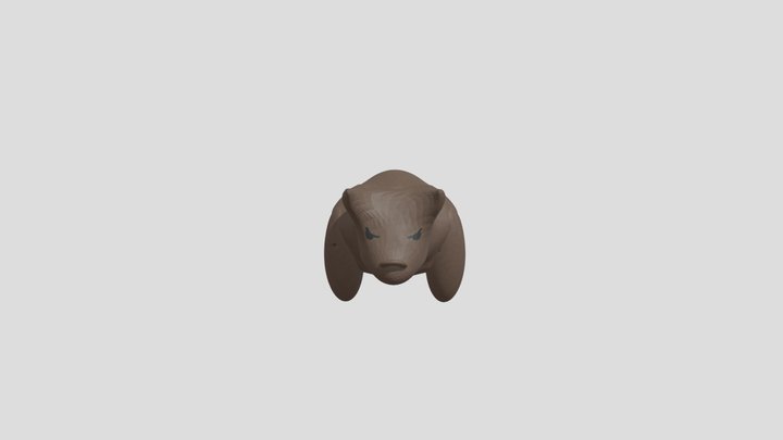 Cute Bull 2 3D Model