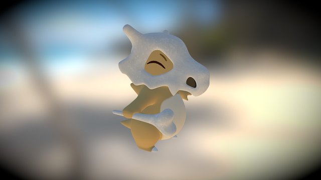 Cubone 3D Model