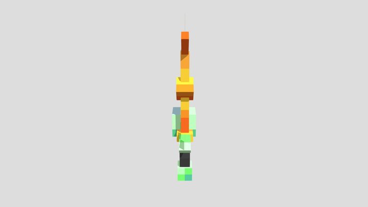 Earth sword 3D Model
