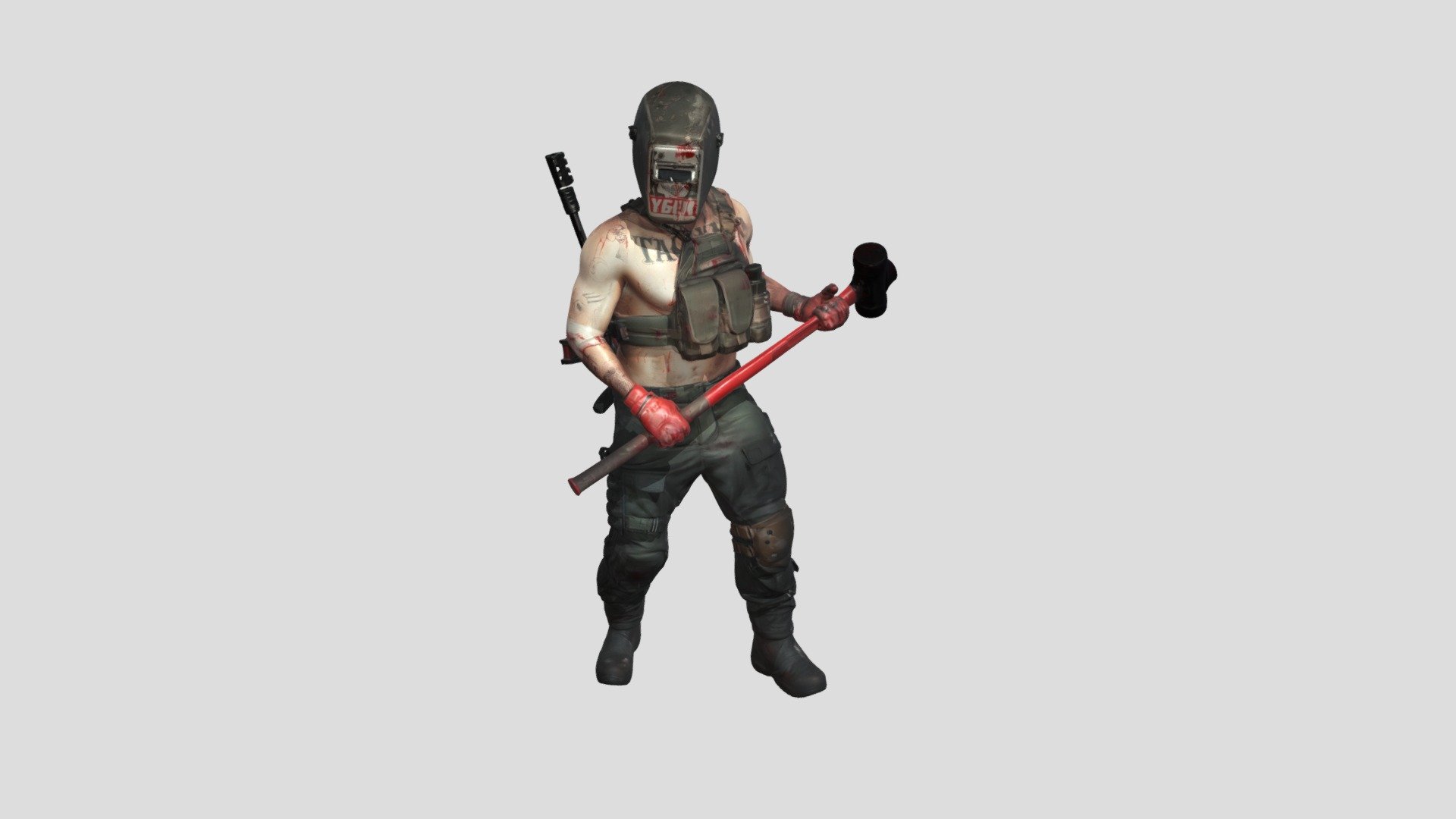 Tagilla - Tarkov Boss - 3D model by The-OA [aa47772] - Sketchfab