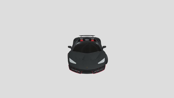 LAMBORGHINI CENTENARIO INTERIOR SDC 3D Model