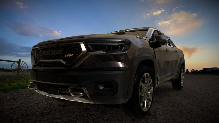 2026 Dodge Conquest TRX 3D Model