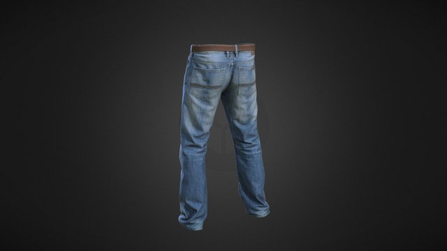 Jeans 3D Model