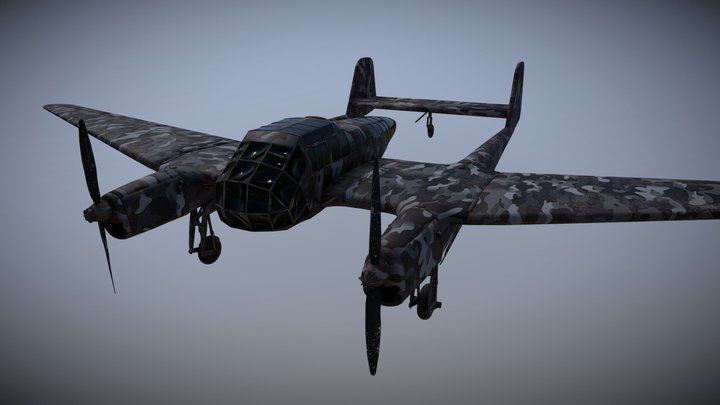 FW-189 3D Model
