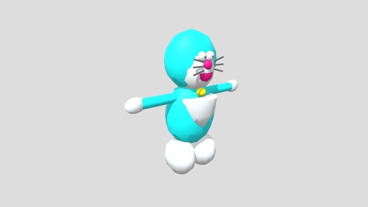 Doraemon 3D Model